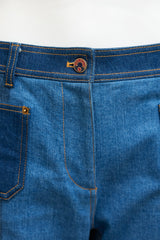 Louis Vuitton Patchwork Straight Leg Jeans