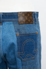 Louis Vuitton Patchwork Straight Leg Jeans