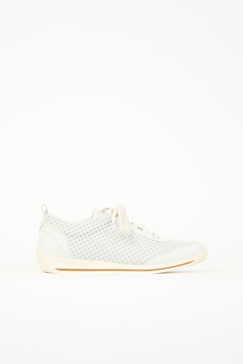 Louis Vuitton Perforated Leather Sneaker
