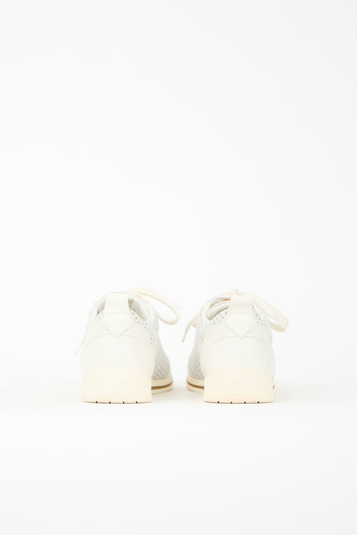 Louis Vuitton Perforated Leather Sneaker