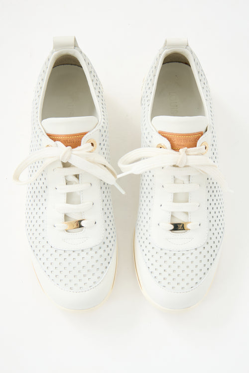 Louis Vuitton Perforated Leather Sneaker