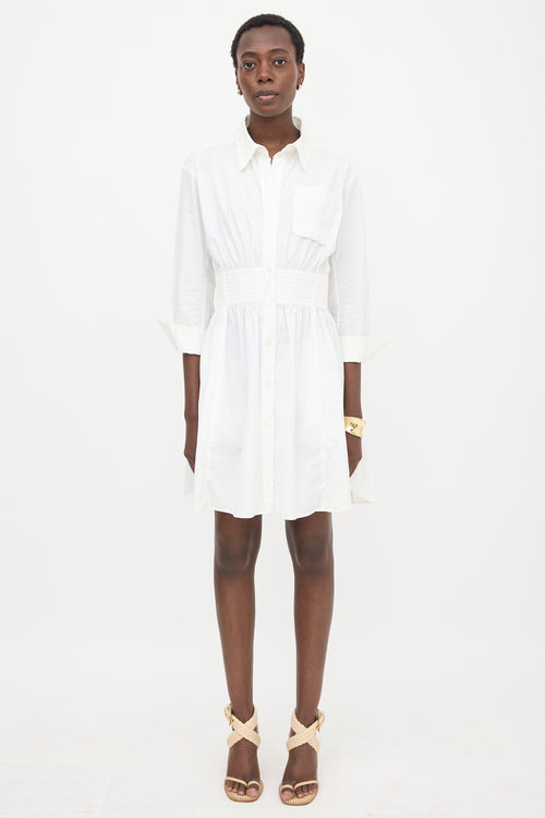 Louis Vuitton Poplin Shirt Dress