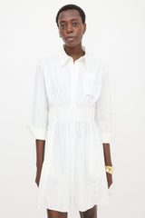 Louis Vuitton Poplin Shirt Dress