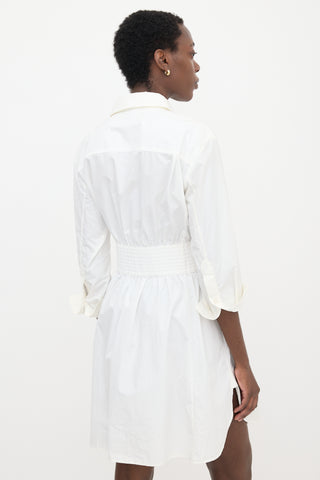 Louis Vuitton Poplin Shirt Dress