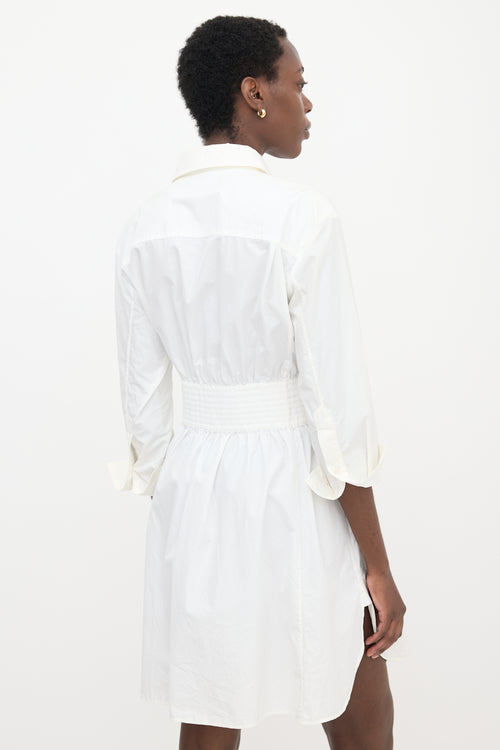 Louis Vuitton Poplin Shirt Dress