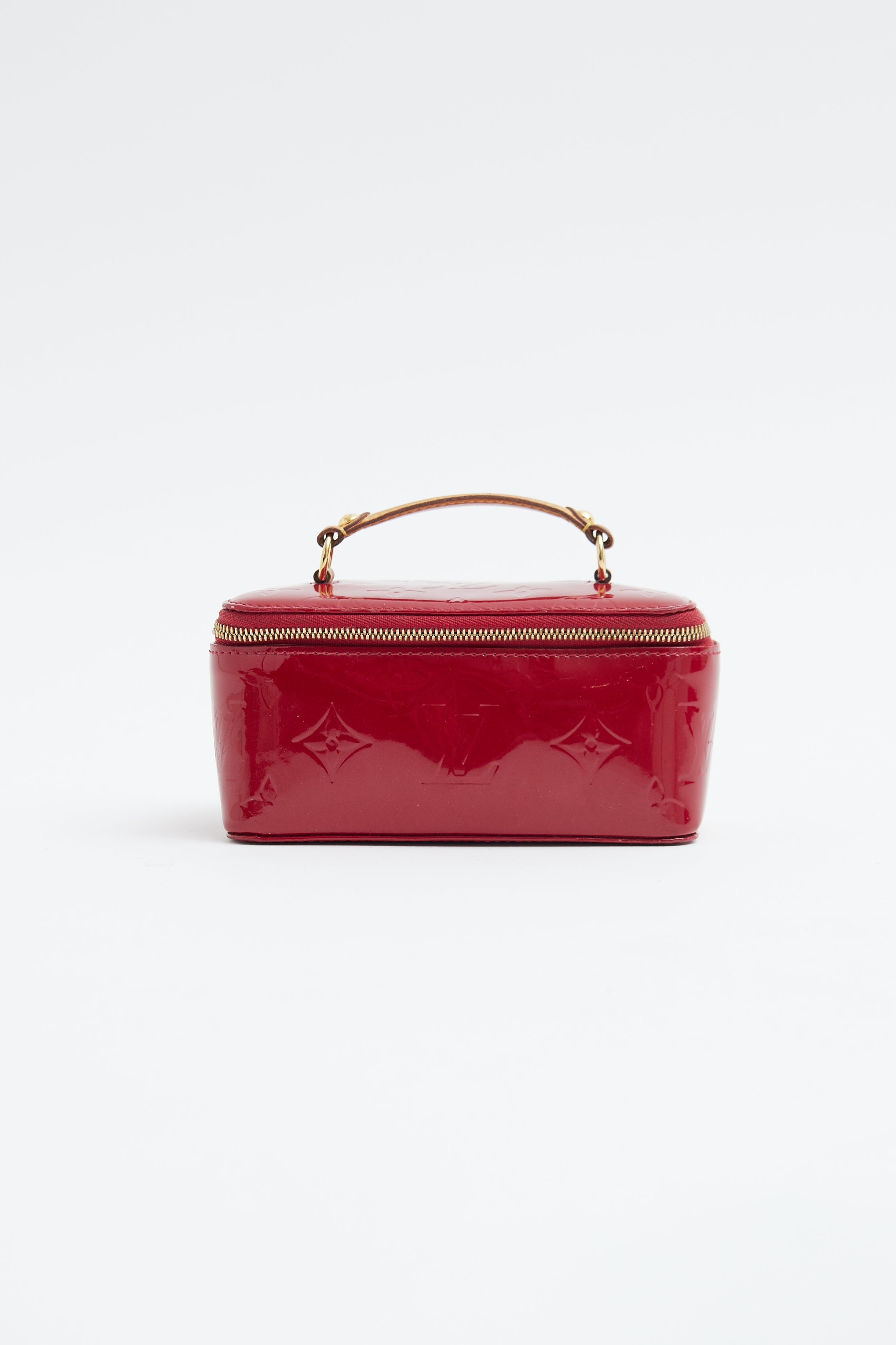 Louis Vuitton // Red Vernis Jewelry Case – VSP Consignment
