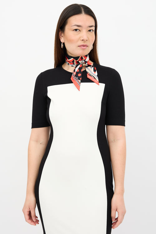 Louis Vuitton Silk Monogram Pop BB Twilly