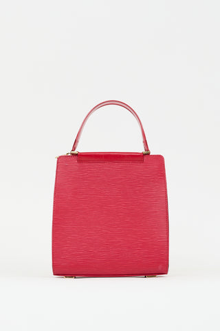 Louis Vuitton Red Epi Leather Figari  Bag