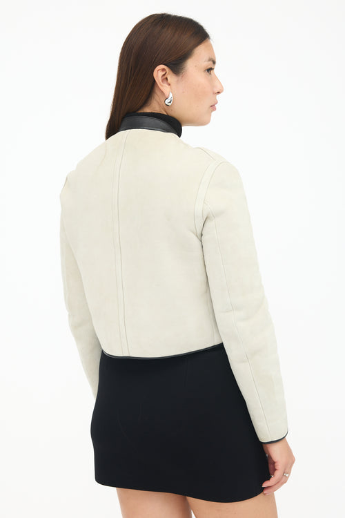 Louis Vuitton Resort 2017 Cropped Shearling Jacket