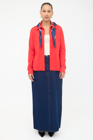 Louis Vuitton Scarf Shirt