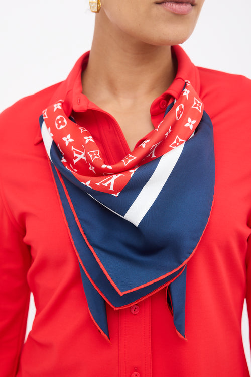 Louis Vuitton Scarf Shirt