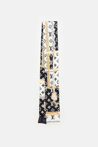 Louis Vuitton Silk Monogram Confidential Bandeau