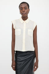 Louis Vuitton Silk Patterned Top