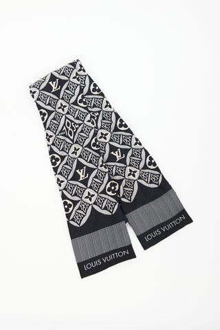 Louis Vuitton Silk Since 1854 Bandeau Scarf