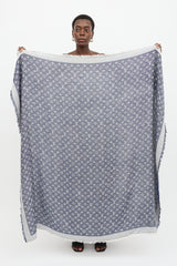 Louis Vuitton Silk & Wool Monogram Shine Shawl