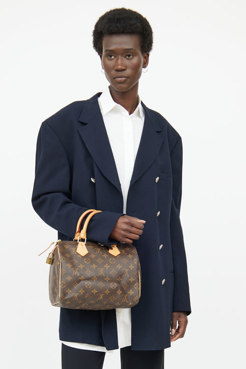 Louis Vuitton Monogram Speedy 25 Bag