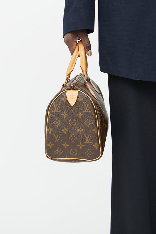 Louis Vuitton Monogram Speedy 25 Bag