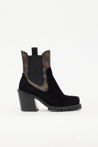 Louis Vuitton Suede Limitless Boot