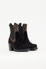 Louis Vuitton Suede Limitless Boot