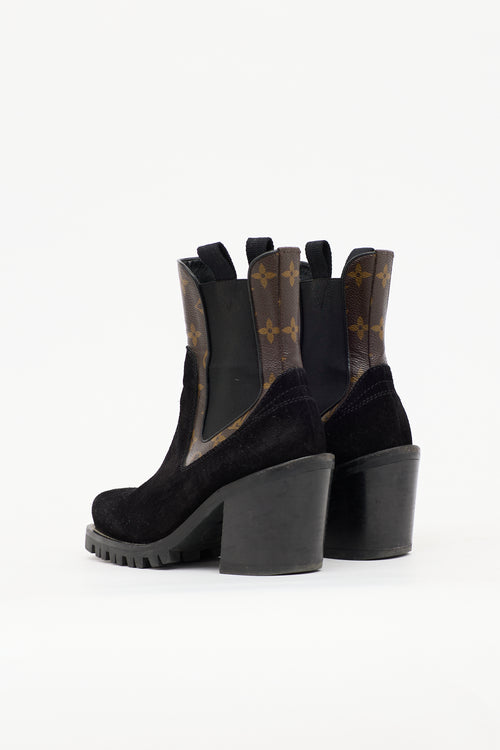 Louis Vuitton Suede Limitless Boot