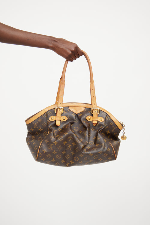 Louis Vuitton Brown Monogram Tivoli  Bag