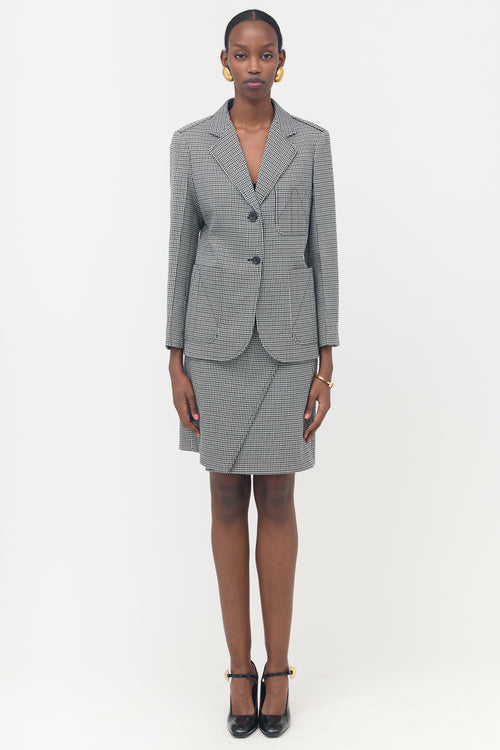 Louis Vuitton Wool Patterned Blazer