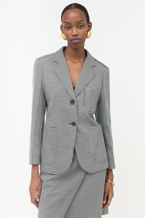 Louis Vuitton Wool Patterned Blazer
