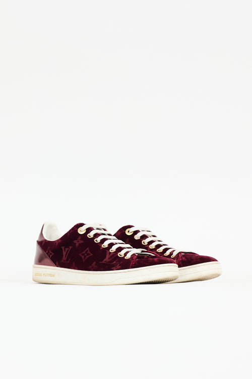 Louis Vuitton Velvet Time Out Sneaker