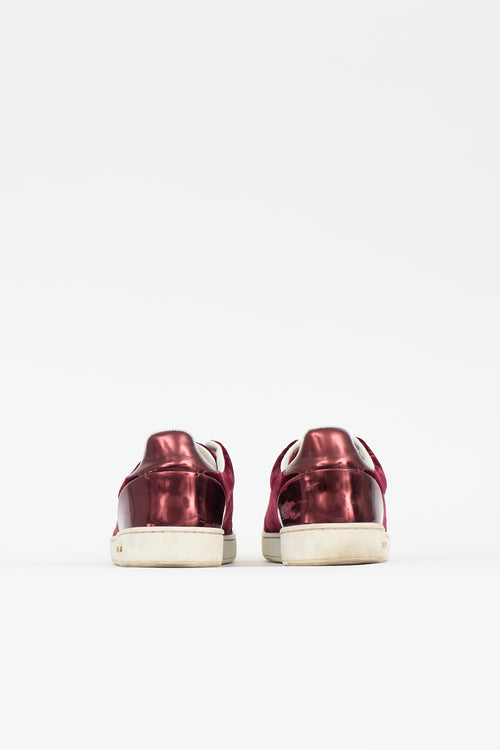 Louis Vuitton Velvet Time Out Sneaker