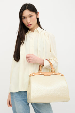 Louis Vuitton Vernis Leather Brea MM Bag