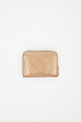 Louis Vuitton Vernis Monogram Zip Wallet
