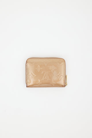 Louis Vuitton Vernis Monogram Zip Wallet