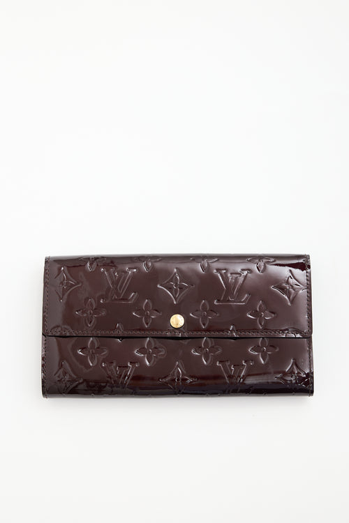 Louis Vuitton Vernis Sarah Wallet