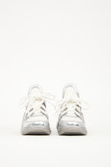 Louis Vuitton White & Silver Archlight Sneaker