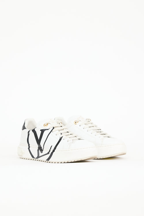 Louis Vuitton Leather Time Out Sneaker