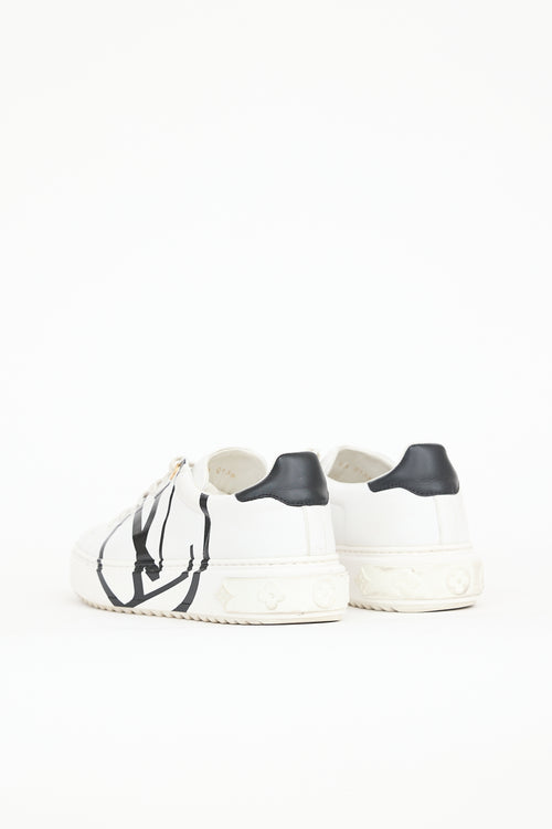 Louis Vuitton Leather Time Out Sneaker