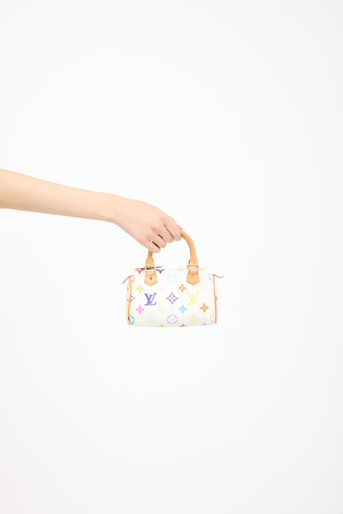 Louis Vuitton X Murakami 2003 Monogram Nano Speedy Bag