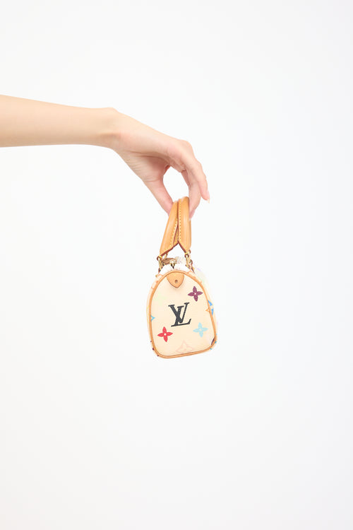 Louis Vuitton X Murakami 2003 Monogram Nano Speedy Bag