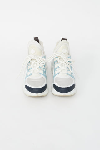 White & Multicolour Archlight Sneaker Louis Vuitton