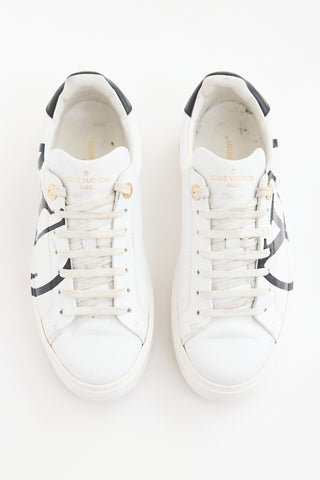 Louis Vuitton Leather Time Out Sneaker