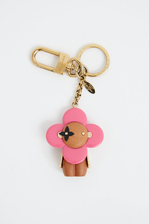 Louis Vuitton Wood Pink Vivienne Bag Charm