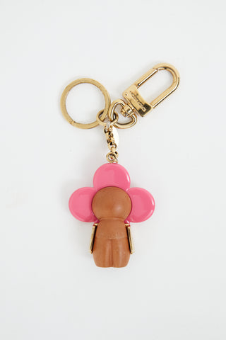 Louis Vuitton Wood Pink Vivienne Bag Charm