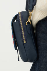 Louis Vuitton X Nigo Denim Monogram Double Phone Pouch