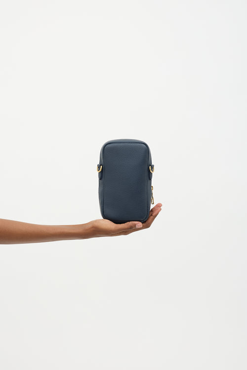 Louis Vuitton X Nigo Denim Monogram Double Phone Pouch