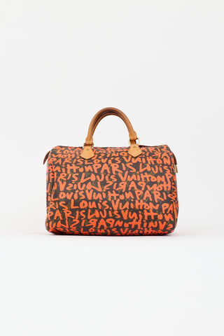 Louis Vuitton X Stephen Sprouse 2009 Graffiti Speedy 30 Bag