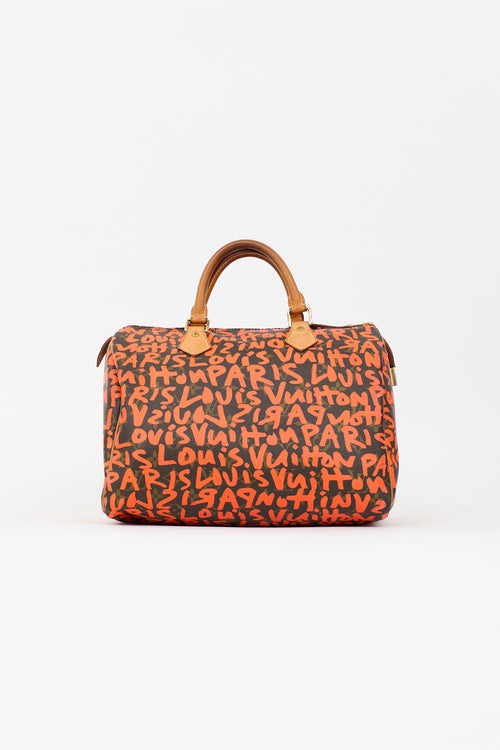 Louis Vuitton X Stephen Sprouse 2009 Graffiti Speedy 30 Bag