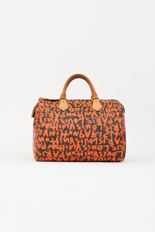 Louis Vuitton X Stephen Sprouse 2009 Graffiti Speedy 30 Bag