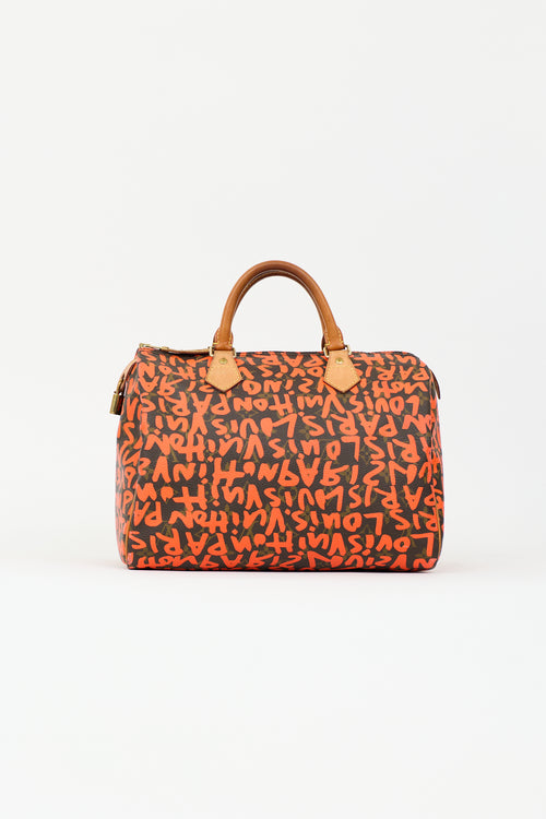 Louis Vuitton X Stephen Sprouse 2009 Graffiti Speedy 30 Bag