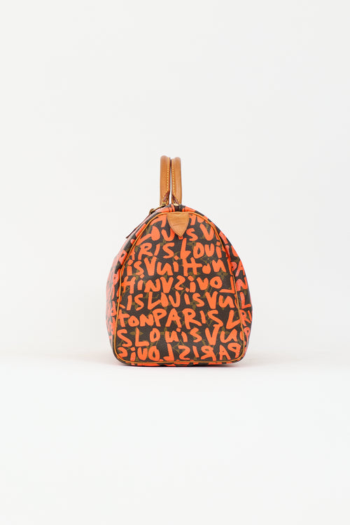 Louis Vuitton X Stephen Sprouse 2009 Graffiti Speedy 30 Bag