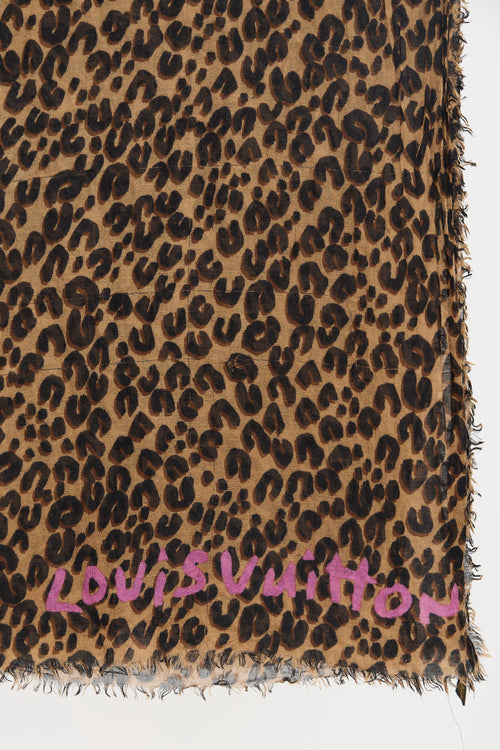 Louis Vuitton X Stephen Sprouse Cashmere Scarf
